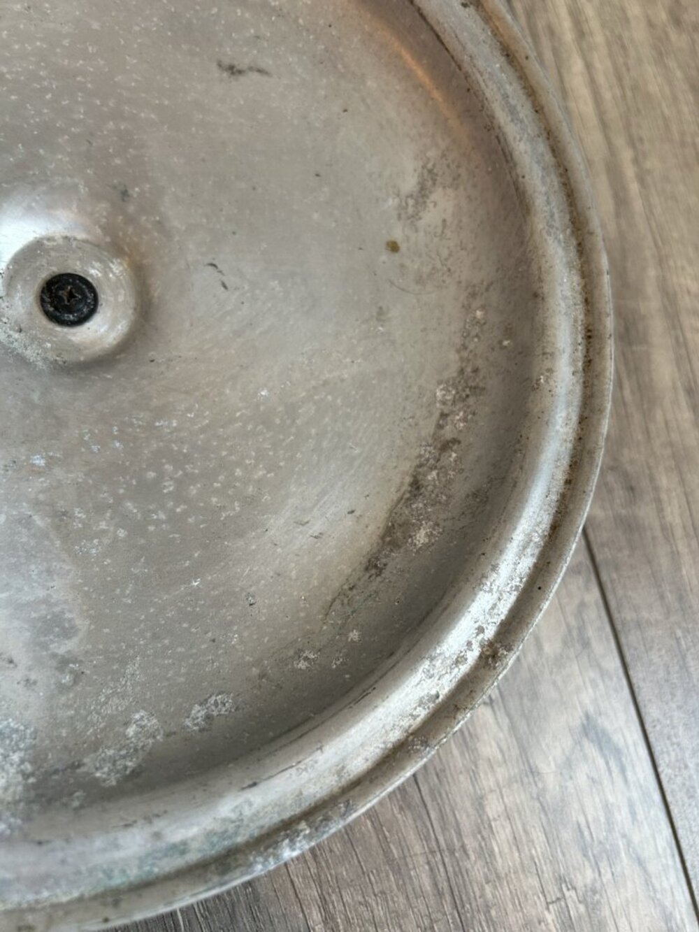 Vintage Manning Bowman Copper Pan Lid Handles Rustic Patina AS IS Cottagecore - Picture 11 of 16